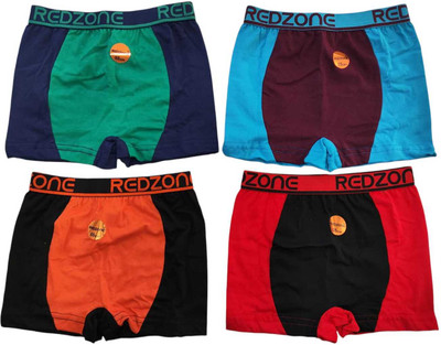 Redzone Brief For Boys(Multicolor Pack of 4)