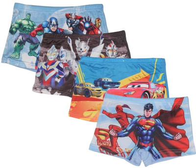 THEDENTERPRISE Brief For Boys(Multicolor Pack of 4)