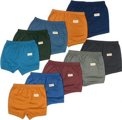 JUKONO Brief For Baby Boys(Multicolor Pack of 10)
