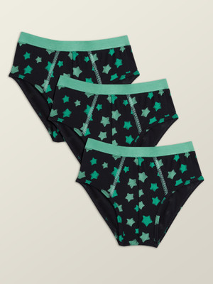 XY Life Brief For Boys(Multicolor Pack of 3)