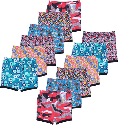 Kids Basket Brief For Boys(Multicolor Pack of 12)