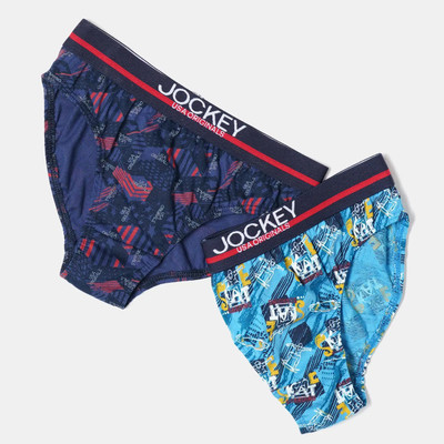JOCKEY Brief For Boys(Multicolor Pack of 2)