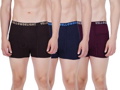 Yellow Chilli Brief For Boys(Multicolor Pack of 3)