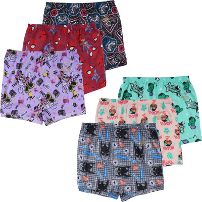 Kids Basket Brief For Baby Boys(Multicolor Pack of 6)