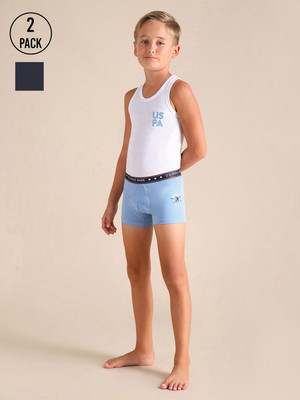 U.S. POLO ASSN. Brief For Boys(Dark Blue Pack of 3)