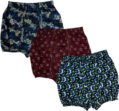 JUKONO Brief For Boys(Multicolor Pack of 3)