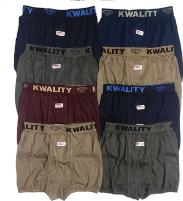 mishu Brief For Boys(Brown Pack of 8)