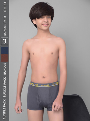 Dollar Bigboss Brief For Boys(Multicolor Pack of 3)