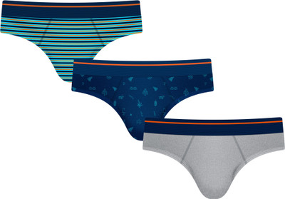 Ariel Brief For Boys(Multicolor Pack of 3)