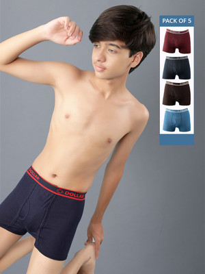 Dollar Brief For Boys(Multicolor Pack of 5)