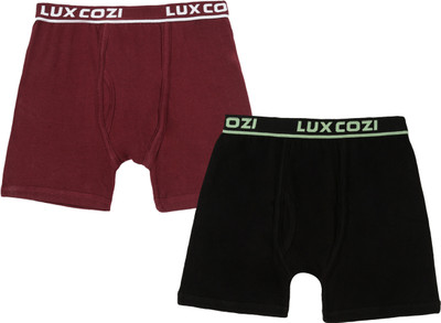 LUX cozi Brief For Boys(Multicolor Pack of 2)