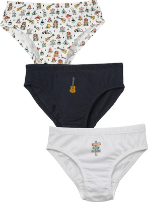 Charm n Cherish Brief For Boys(Multicolor Pack of 3)