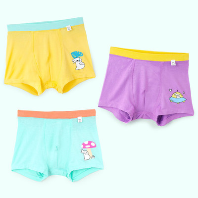 Superbottoms Brief For Boys(Multicolor Pack of 3)