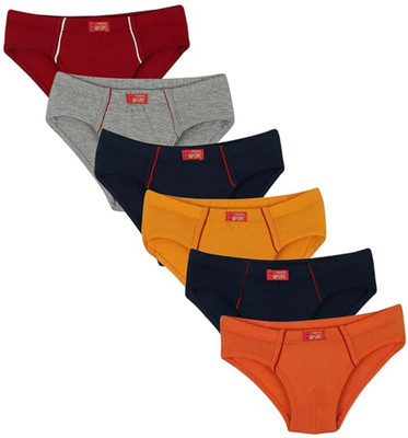 VIP Brief For Boys(Multicolor Pack of 6)