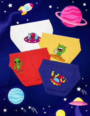 Nusyl Brief For Boys(Multicolor Pack of 5)