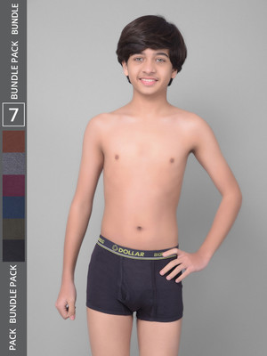 Dollar Bigboss Brief For Boys(Multicolor Pack of 7)
