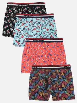 LUX cozi Brief For Boys(Multicolor Pack of 4)