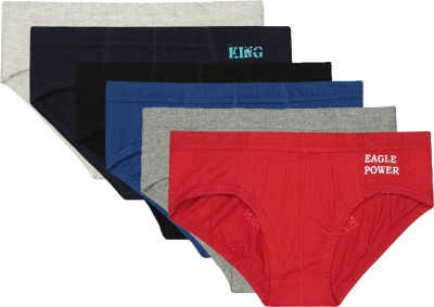 BodyCare Brief For Boys(Multicolor Pack of 6)