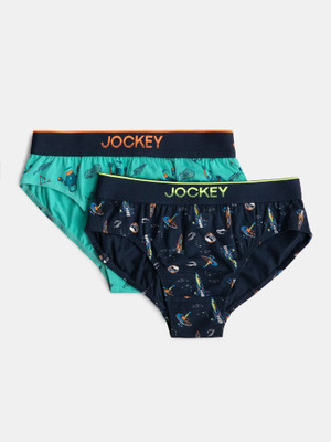 JOCKEY Brief For Boys(Multicolor Pack of 2)