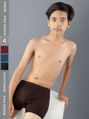Dollar Brief For Boys(Multicolor Pack of 4)