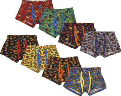 BRAT Brief For Boys(Multicolor Pack of 8)