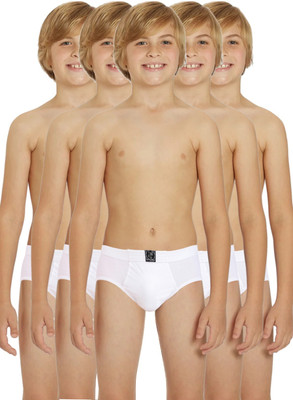 Inner Element Brief For Boys(White Pack of 5)