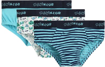 MINI KLUB Brief For Baby Boys(Multicolor Pack of 3)