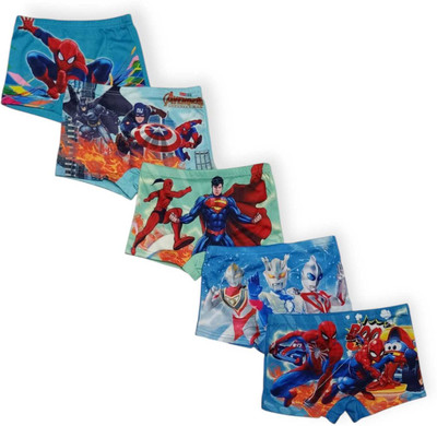 okshion Brief For Baby Boys(Blue Pack of 5)