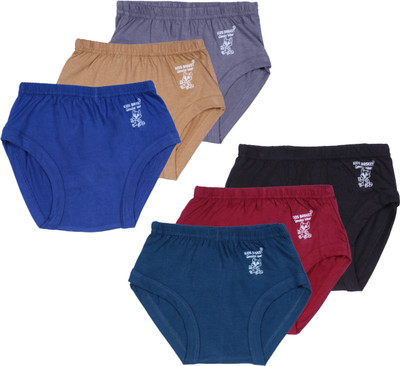 ELKECey Brief For Boys(Multicolor Pack of 6)