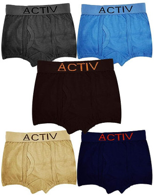 HAP Brief For Boys(Multicolor Pack of 5)
