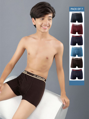 Dollar Brief For Boys(Multicolor Pack of 7)