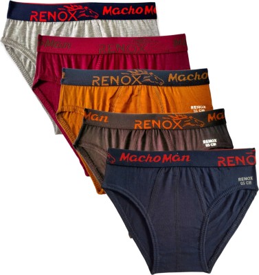 Renox Brief For Boys(Multicolor Pack of 5)