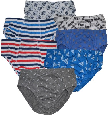 Miracles Of Cotton Castles Brief For Boys(Multicolor Pack of 5)