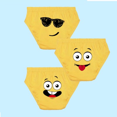 Nusyl Brief For Boys(Yellow Pack of 3)