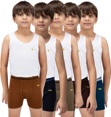 AMUL COMFY Brief For Boys(Multicolor Pack of 5)