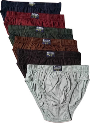 ESTEEM Brief For Boys(Multicolor Pack of 6)