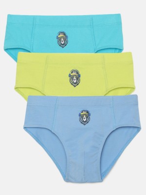 Mackly Brief For Boys(Blue Pack of 3)