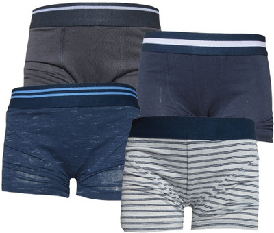 Miracles Of Cotton Castles Brief For Boys(Multicolor Pack of 4)