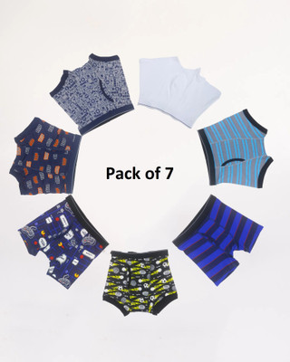 miniPRICE Brief For Boys(Multicolor Pack of 7)