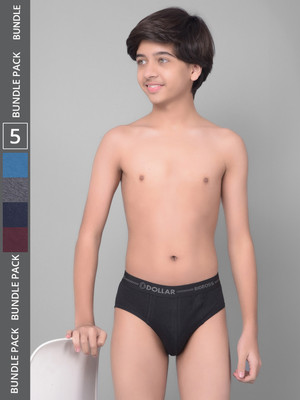 Dollar Bigboss Brief For Boys(Multicolor Pack of 5)