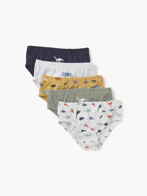 JUNIORS by Babyshop Brief For Boys(Multicolor Pack of 5)
