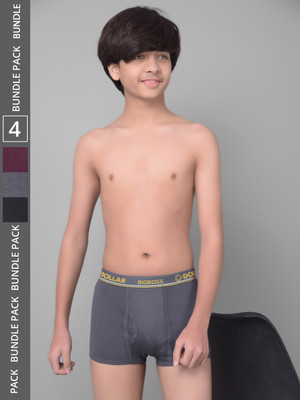 Dollar Bigboss Brief For Boys(Multicolor Pack of 4)