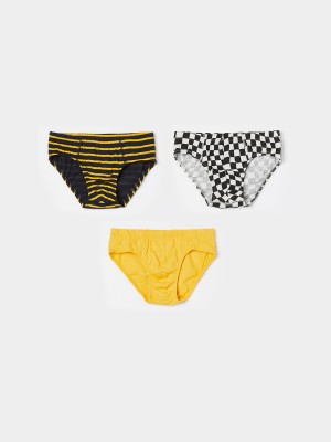 Fame Forever by Lifestyle Brief For Boys(Multicolor Pack of 3)