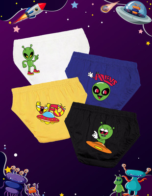 Nusyl Brief For Boys(Multicolor Pack of 5)