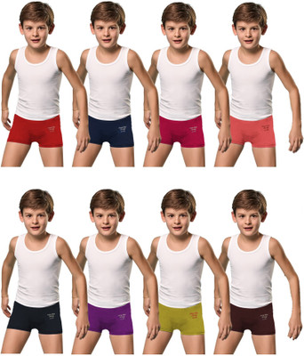 New Day Brief For Boys(Multicolor Pack of 8)