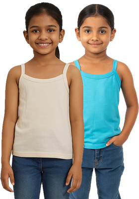FERRA Chemise For Baby Girls(Blue, Pack of 2)