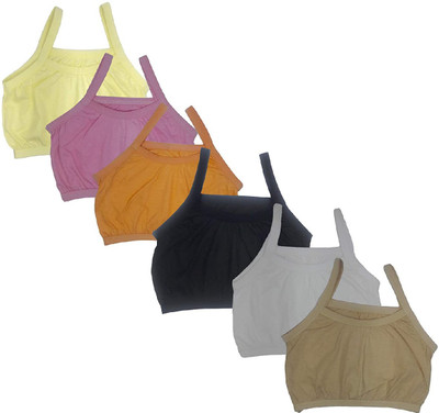 ZOTRENDZZ Half Slip For Girls(Multicolor, Pack of 6)