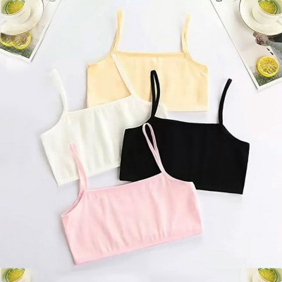 BRAAFEE Camisole For Girls(Multicolor, Pack of 4)