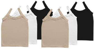 iilleria Camisole For Girls(Multicolor, Pack of 6)