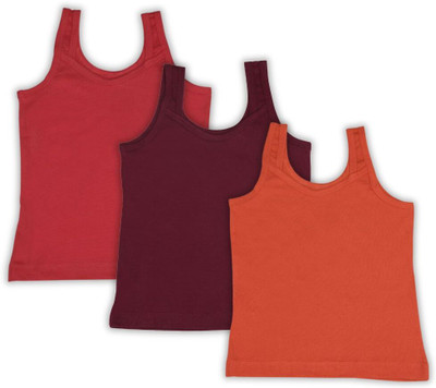 AIMLY Camisole For Girls(Multicolor, Pack of 3)